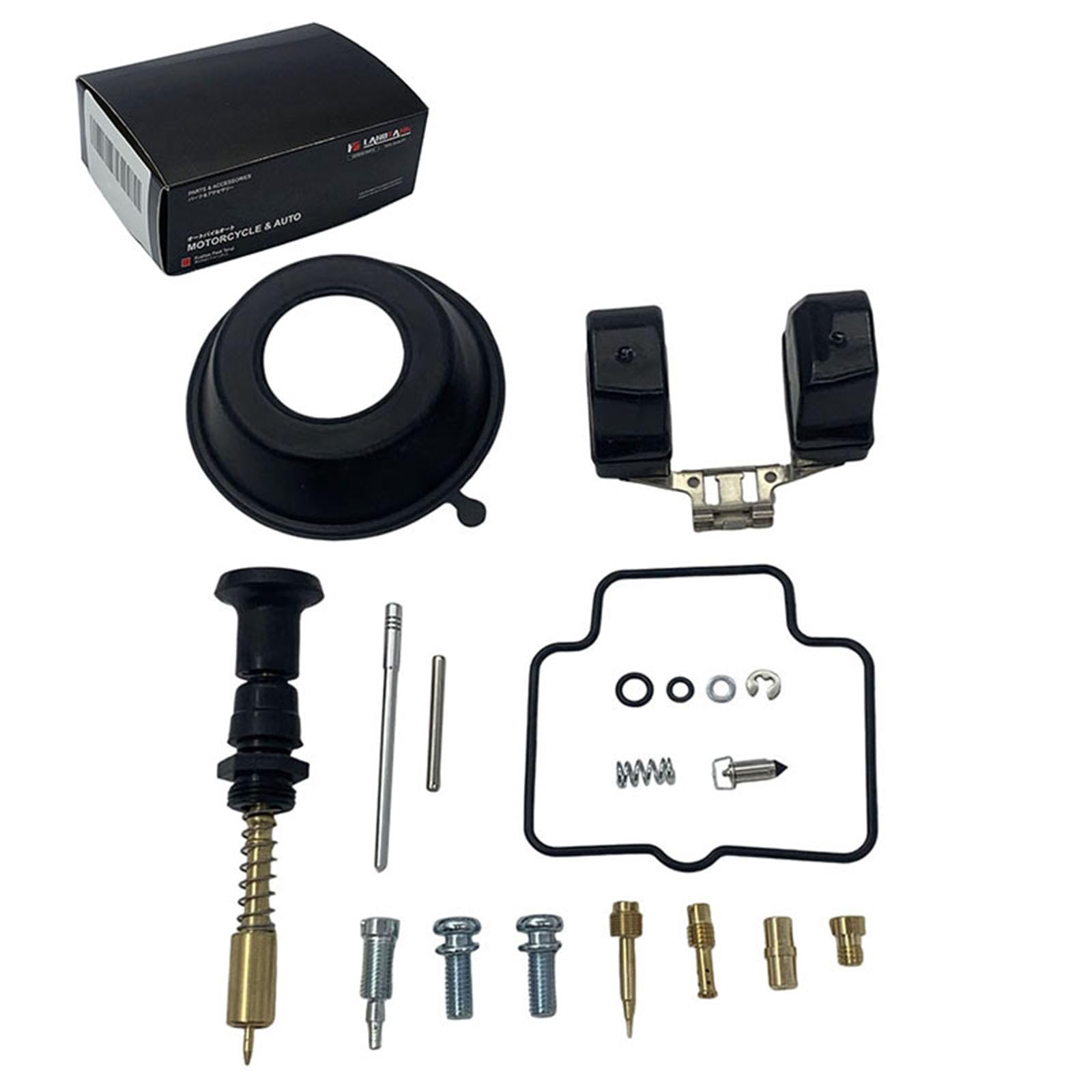 

Совместимый с LandTank Suzuki GS125 GZ125HS GN125H EN125 Мотоциклетный карбюратор Mikuni BS25 Ремонтный комплект, включает вакуумную мембрану и воздушную заслонку