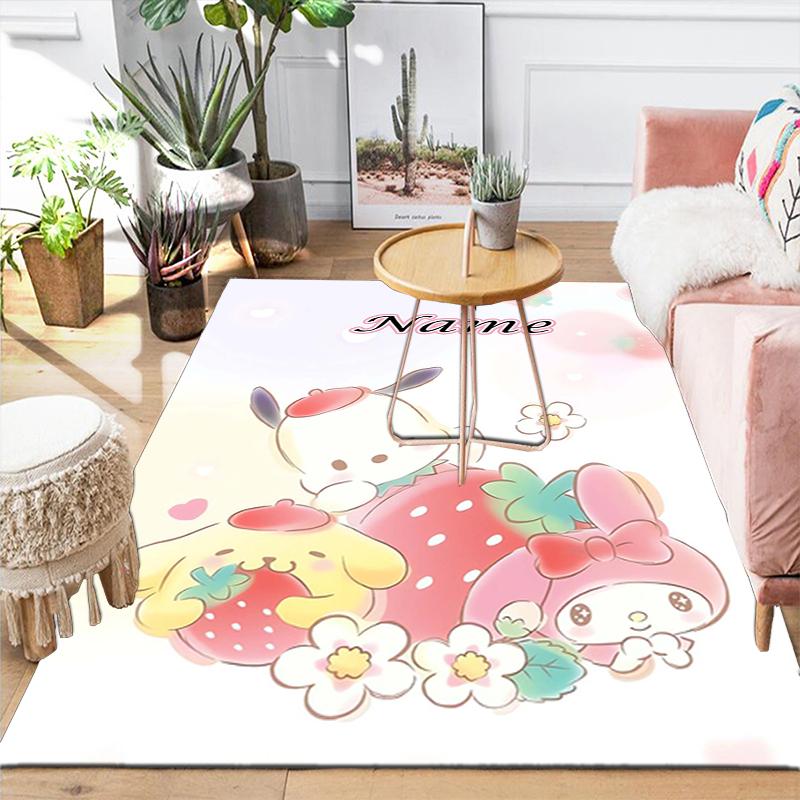 Custom 1Pc Hello Kitty Fantasy Night Rug Office Carpet Indoor Outdoor Entrance Doormat Nonslip Soft And Comfortable Living Room D2915296