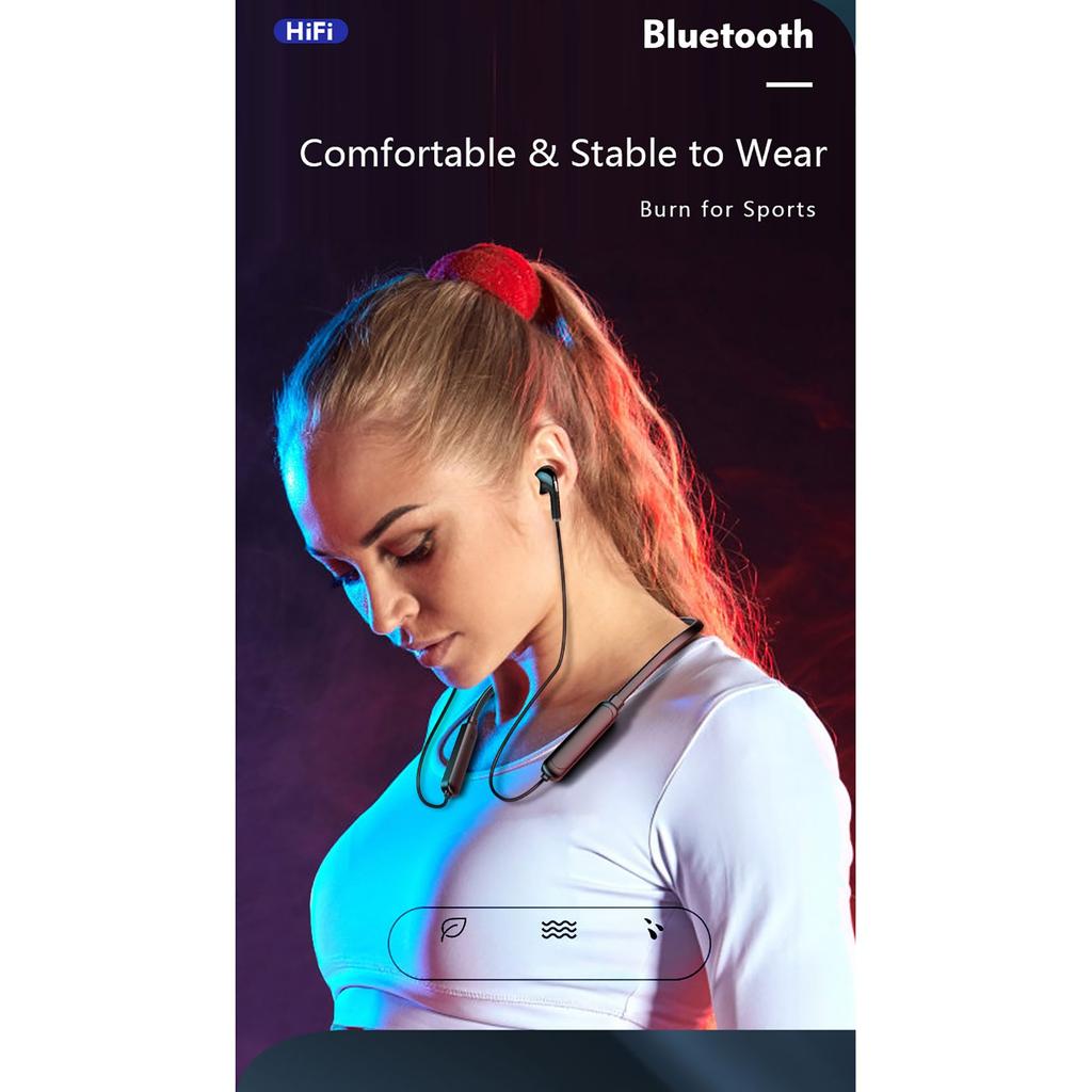 Bluetooth Headphones Bluetooth In-Ear Headphones Powerful Bass, For