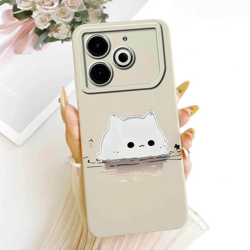 Handyhülle Für Tecno Pova 6 Neo 4G Hülle Mode Cartoon Niedlich Lustig Bemalt Silikonhülle Für Techno Pova 6Neo 4G