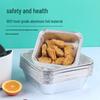 Thickened Square Aluminum Foil Baking Pan for Air Fryers and Ovens