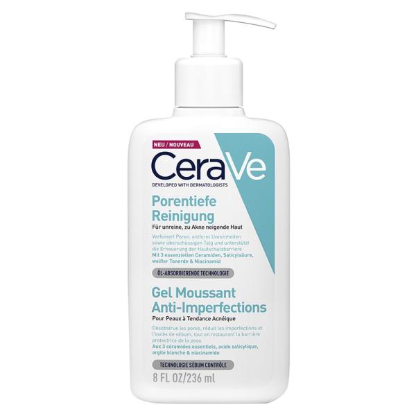 

Cerave Глубокий очищающий гель для пор 236 мл