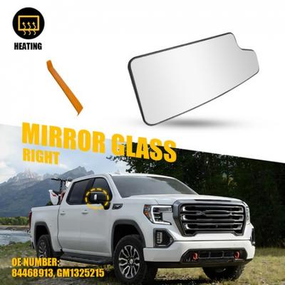 Passenger Side Heated Mirror Glass For - GMC Sierra 1500 2500/3500 HD