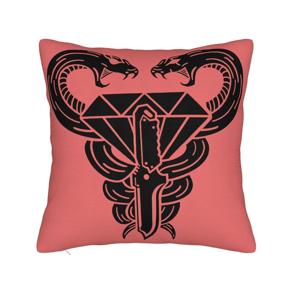 Pillow Case Fanart MGS Gaming Comfy Pillow Cover For Living Room Bed Chair Vintage Pillowcases