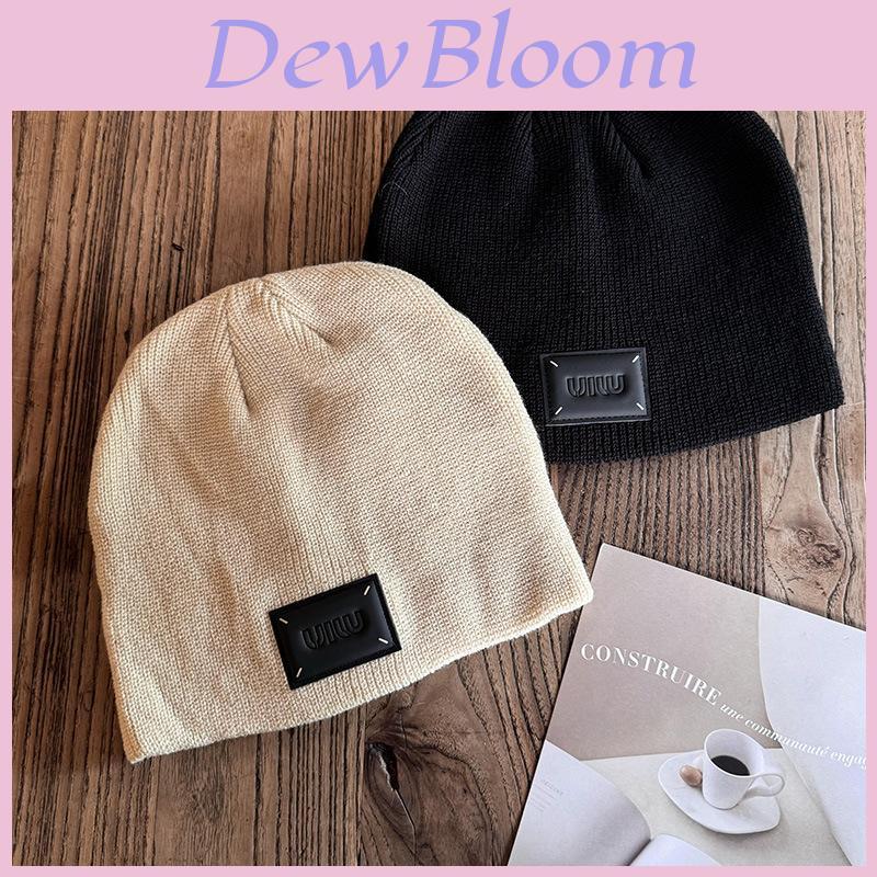 Knit Letter For Men Women Warmth Fall Winter Stylish Headwear