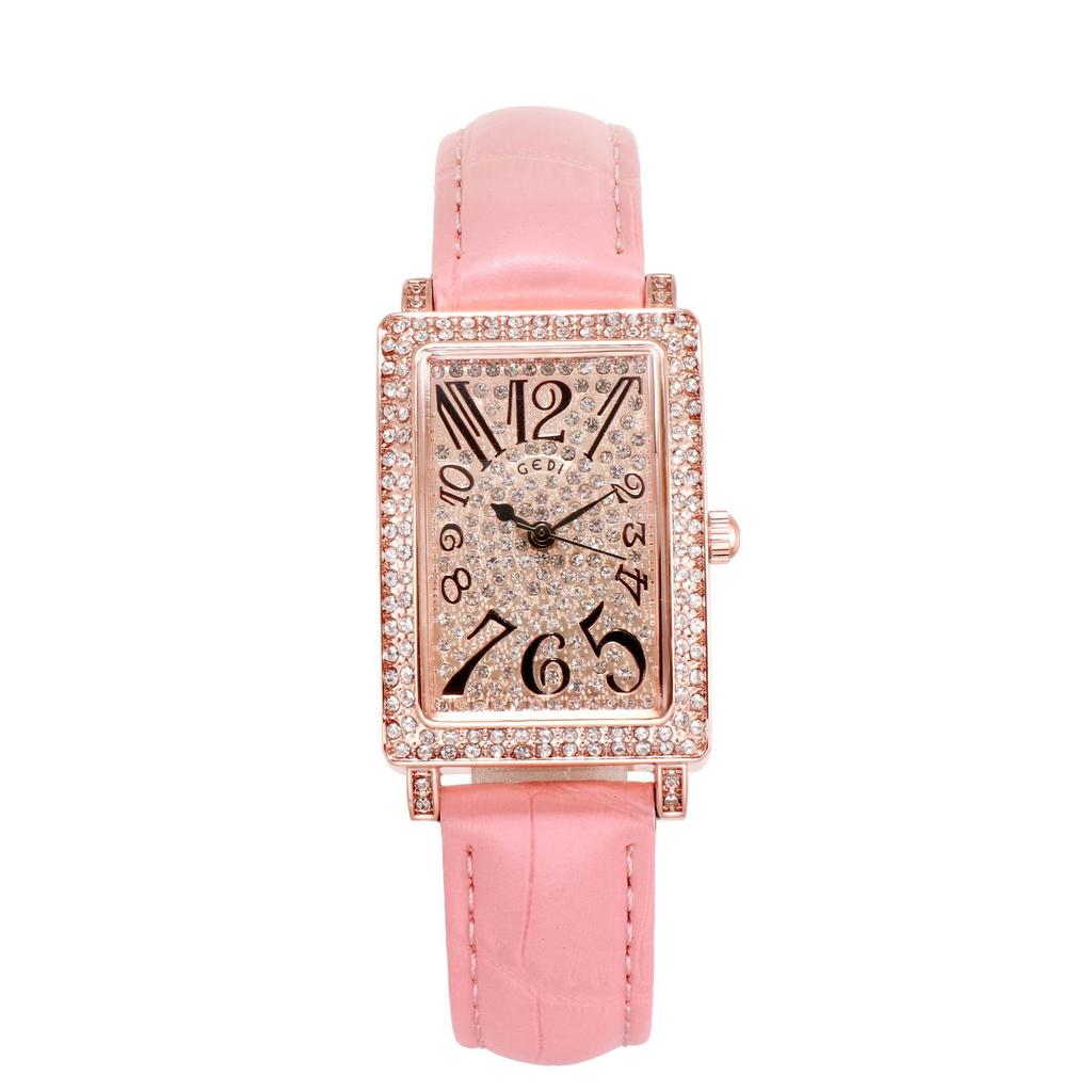 Diamond Belt Watch Women'S Square Retro Trendy Wrist Watch Women'S Watch