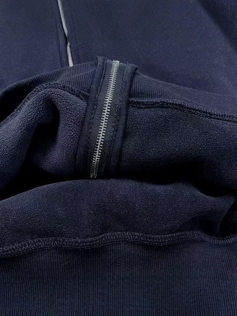 Unisex American Retro Hooded Cardigan with Three Stripes - Trendy Autumn/Winter Outerwear for Couples