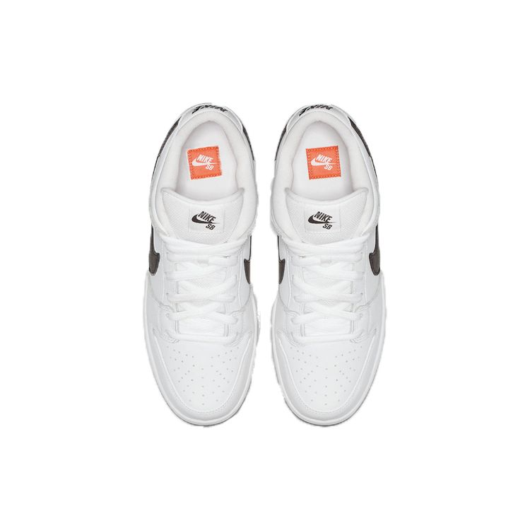 Nike Dunk Low Pro ISO SB Orange Label Unisex Sneakers White Black-White-Gum-Light-Brown CD2563-100