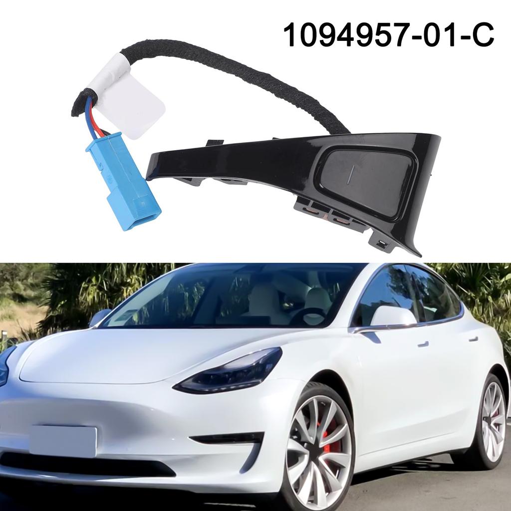 Vorderer rechter Türschalterknopf für Tesla Model 3 2017 2020 OEM-Nummer 1094957 01 C ABS-Konstruktion Ersatz