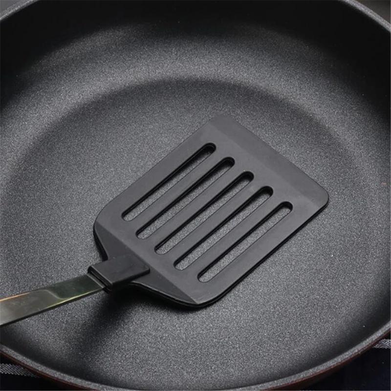 Kitchen Stainless Steel Flipper, Kitchen Tools, Nylon Handle Spatula, Frying Pan, Egg and Fish Pan, Spatula, Cooking Utensils
