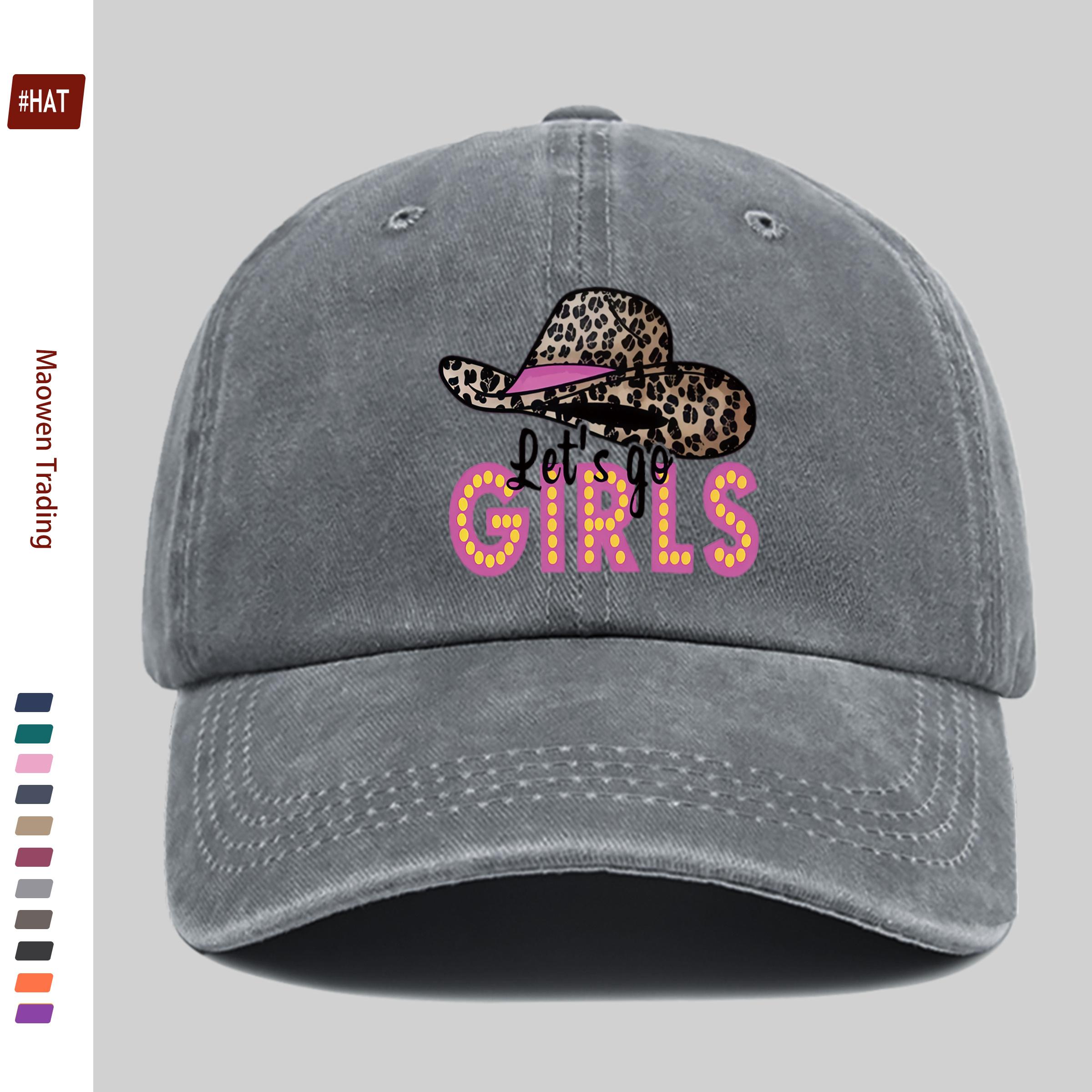pc Casual Leopard Print Denim Hat Pattern Printed Baseball Cap Fashionable Design Sports Sun Hat Comfortable and Lightweight 1pc