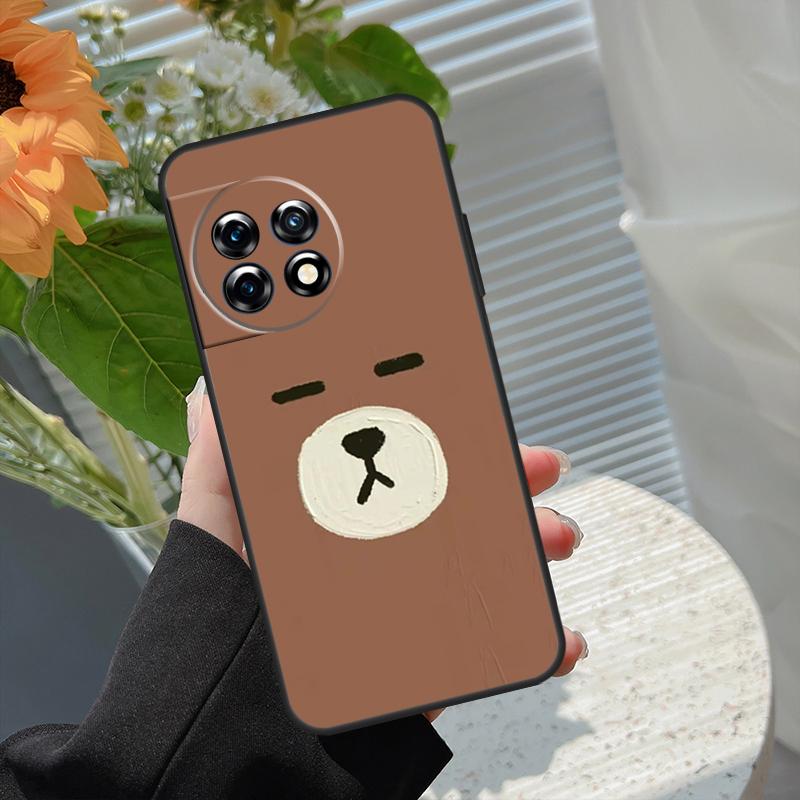 Funny Expression Case For OnePlus Nord 5 CE 2 3 4 Lite N20 N30 OnePlus 13T 13R 15 13 12 11 10 10T 8T 15R Cover