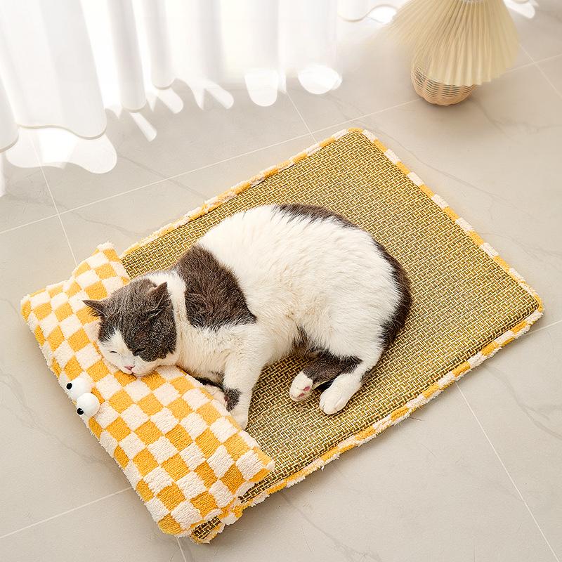 Cat's Nest, Suitable for All Seasons, Dog's Nest, Summer Coolpad, Cat's Sleeper Nest, Cat Bed, Dog Bed, Pet's Nest, Sleeper Nest, Dog Mat Sleeper