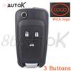 Car Key Case For Buick For Chevrolet Camaro Impala Aveo Malibu Sail Orlando Cruze Epica Trax Spark Car Remote Key Shell Cover