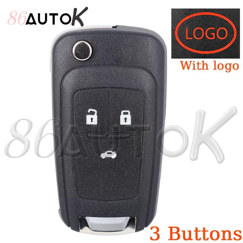 Car Key Case For Buick For Chevrolet Camaro Impala Aveo Malibu Sail Orlando Cruze Epica Trax Spark Car Remote Key Shell Cover