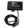 Electric Bike LCD Display Meter ABS Electric Scooter Color Screen Display Control Panel with SM Wire for 22.2mm 0.9in