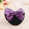 Women Ladies Rose Ladies Barrette Headwear Hair Clip Snood Bow Hair Net Hairgrips