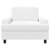 VidaXL Armchair White Fabric