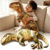 3D Design Dinosaur Plush Pillow Soft Texture Stuffed Dinosaur Dinosaur Plush Doll  Children Gift