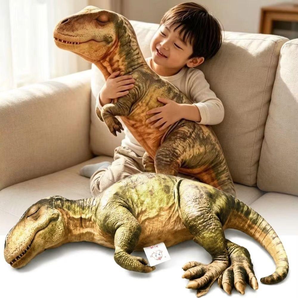 3D Design Dinosaur Plush Pillow Soft Texture Stuffed Dinosaur Dinosaur Plush Doll Children Gift