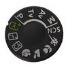 Camera Mode Dial Pad Turntable Patch for 700D Mode Dial Plate Interface Cover Button Replacement Repair Part