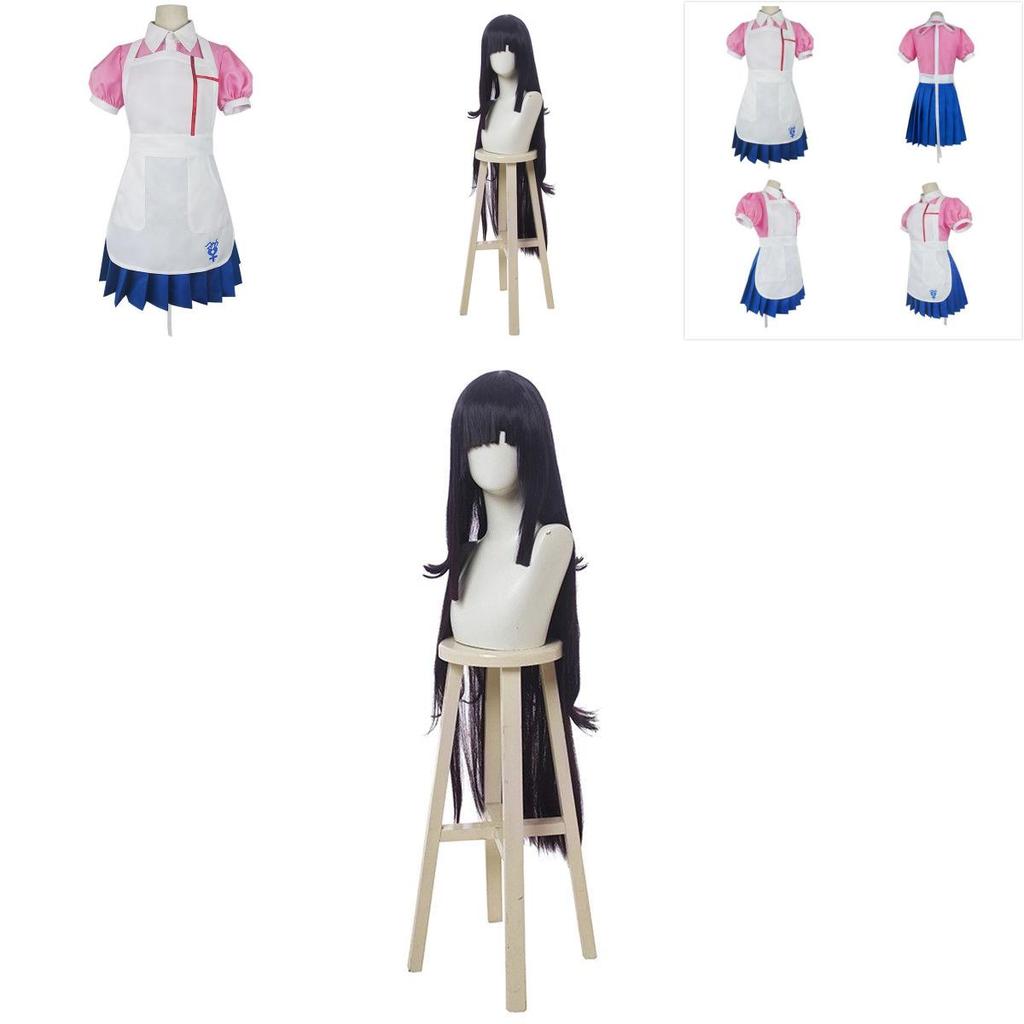 Anime Danganronpa Mikan Tsumiki Halloween Party Costume Suit