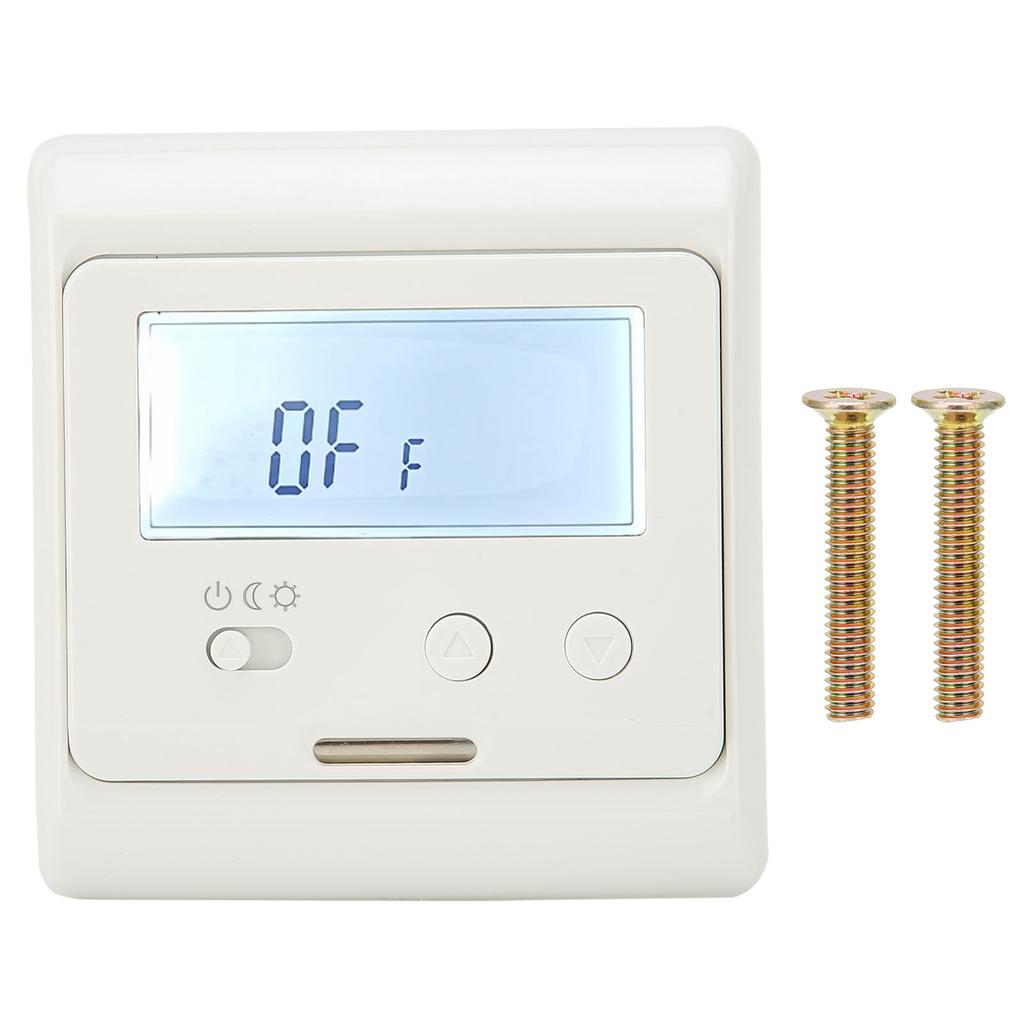 Digitalthermostat Wasserfußbodenheizung Temperaturregler Panel für Heimgebrauch AC180V‑230V