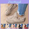 Cozy Plush Snow Shoes Women's Winter Thick Soled Round Head Slippers