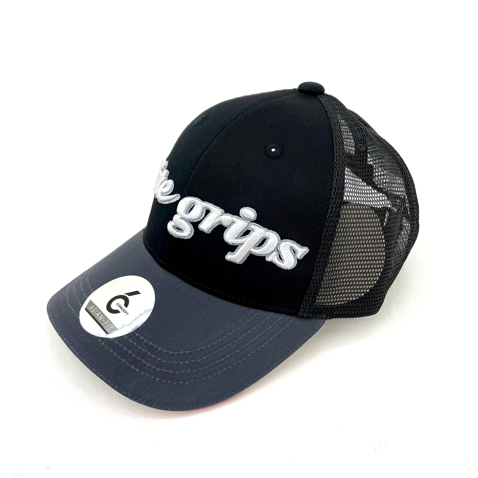 

Кепка, шляпа, мужская, логотип, черная, сетчатая, для гольфа, темно-серая [Elite Grip]