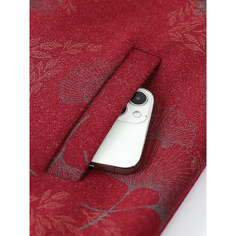 Grandma's High-End Autumn Wool Coat for Women, Turn-Down Collar, Perfect for Elderly and Middle-Aged Mothers