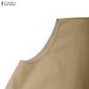 ZANZEA Completi Due Pezzi Casual da Donna per l'Estate: Canotte e Pantaloni