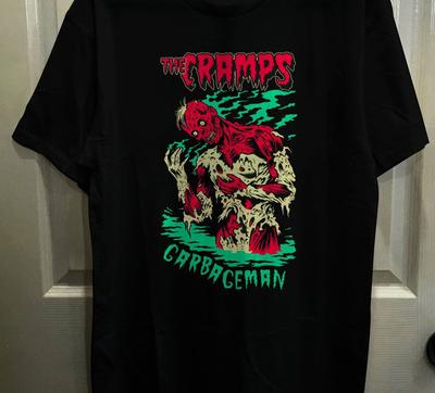 The Cramps Garbageman Cotton Men S234XL Black  Tshirt Unisex T-Shirt