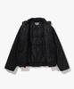 Bape Ava Frame Monogram Jacquard Multi-Logo Padded Jacket (M) Black