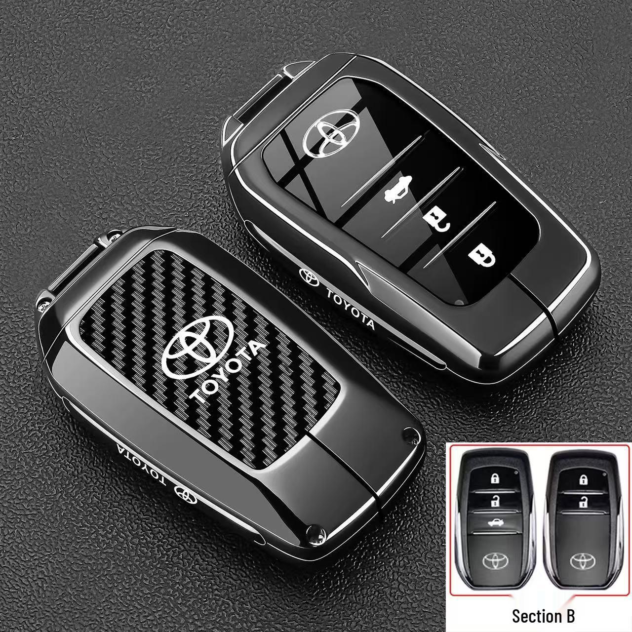 Toyota Key Case for RAV4, Corolla, Camry, Prius, and Highlander