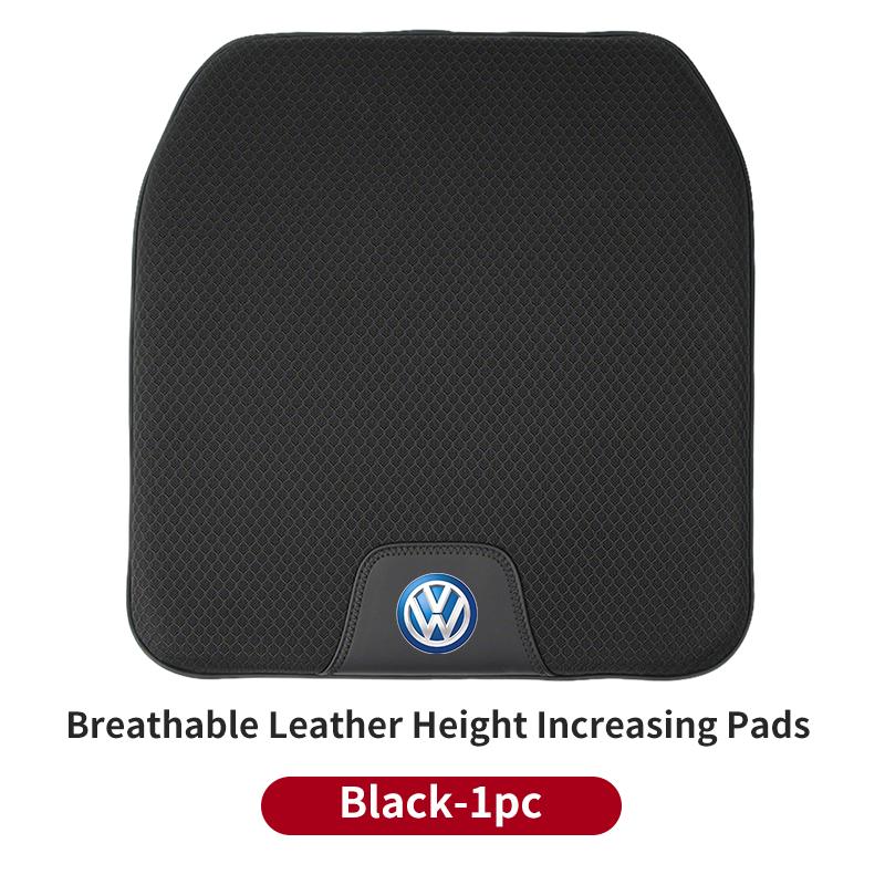 Car Breathable Ice-Silk Booster Height Increasing Seat Cushion Auto Interior For VW Jetta Beetle Golf Tiguan Sharan Touran ze5