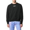 Off-White Marker Arrow Long Sleeve Sweatshirt Men Sweatshirt Black OMBA035E20FLE0021045