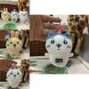 Chiikawa Japanese Cartoon Plush Keychain With Short Plush Fabric For Girls Backpack Decor