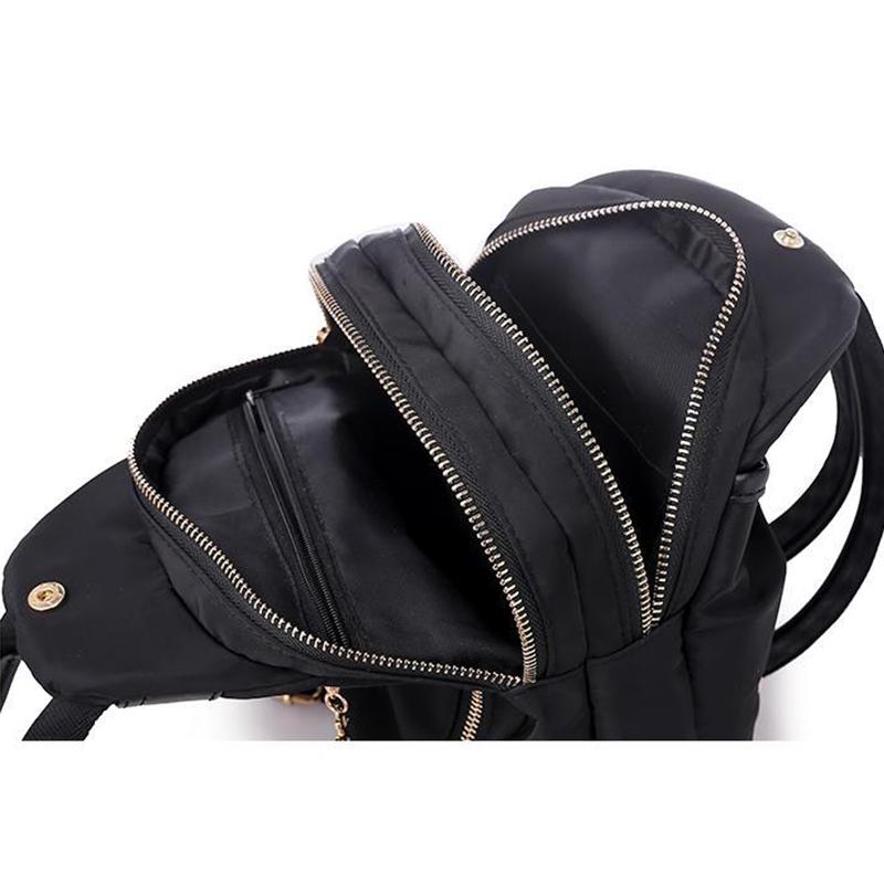 Fashion Oxford Backpack Multifunction Crossbody Bag Large Capacity Embroidery Chest Bag Waterproof Travel Bag Pack