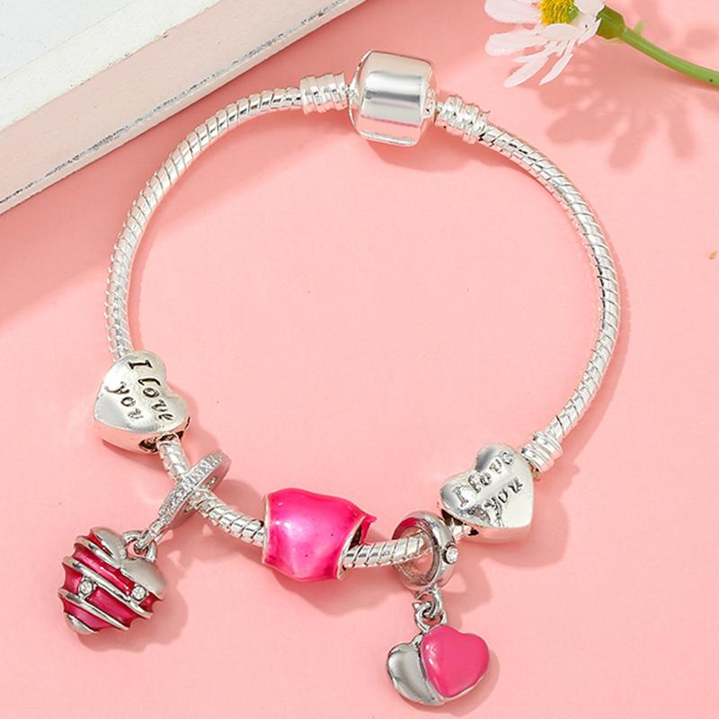 1/16cm 21cm Luxury Cutterfly Snake Chain Bracelet DIY Jewelry Gift For Women Men 41 Styles Trendy Fashion