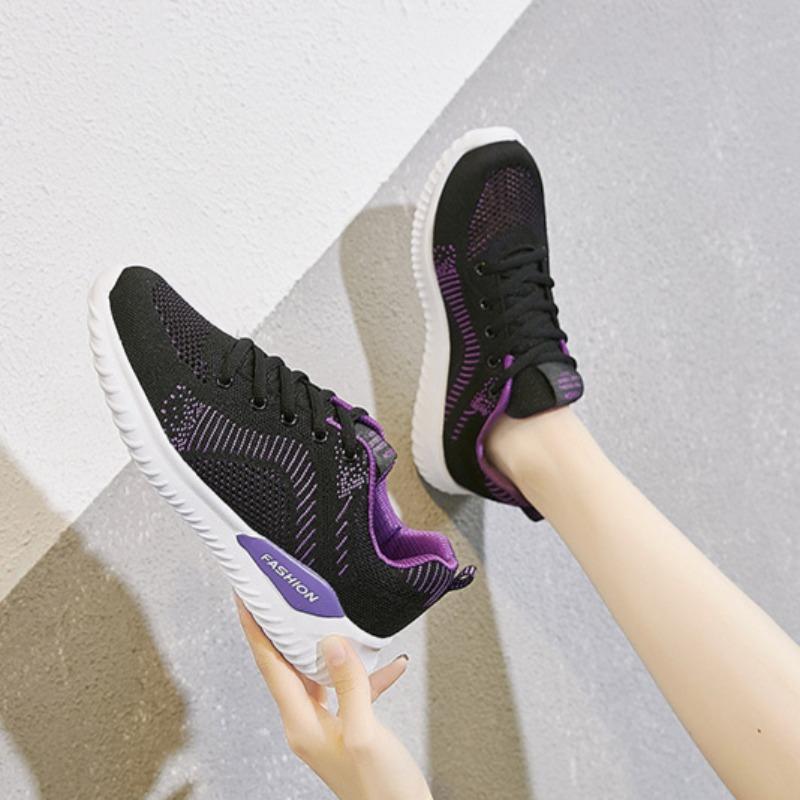 Women's New Fly-woven Mesh Hollow Casual Sneakers