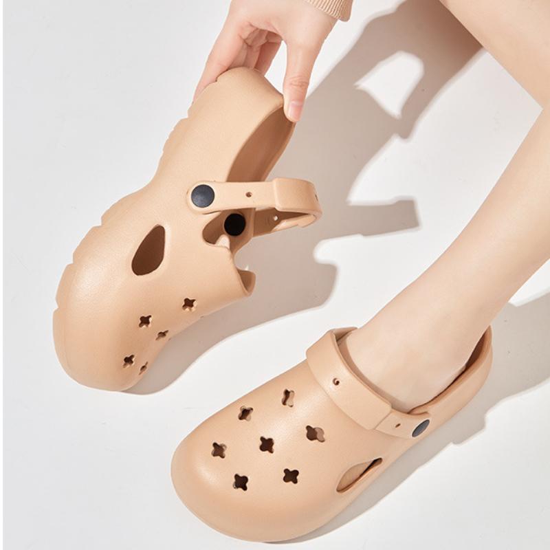 

Модные женские летние шлепанцы на платформе, домашняя обувь для помещений, милые DIY тапочки с собачкой, модные клоги, пляжные шлепанцы для девочек, сандалии-слайды, уличные сандалии 40-41 хаки