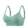 Wire-Free Plus Size Front Closure Nursing Bra for Pregnant Women - Adjustable, Seamless Design for Comfortable Feeding