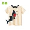 27Kids Short-Sleeved 3D Shark Clothes for Boys