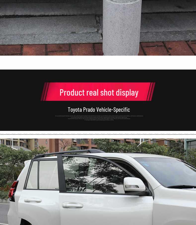 Prado Door Edge Anti-Scratch & Collision Trim Strip (2010-2023 Models)