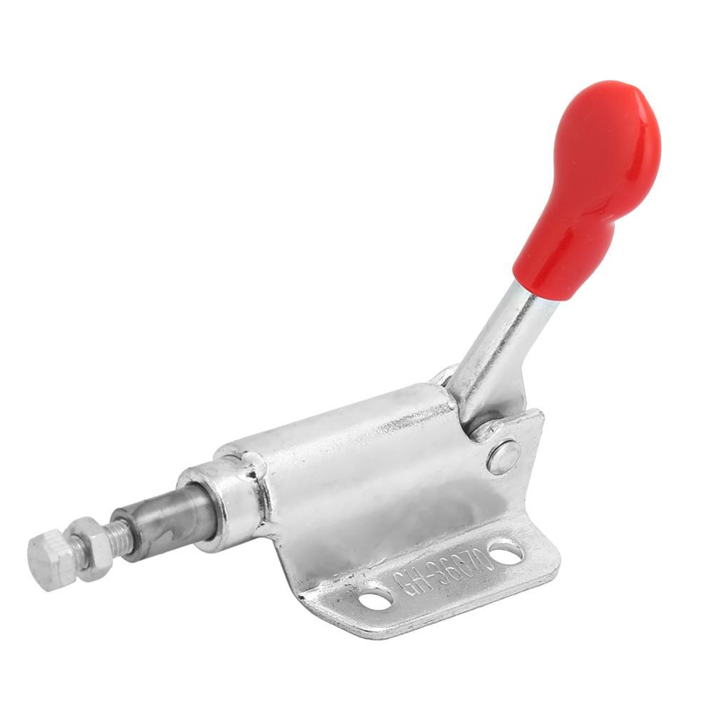 2pcs Pull Button Quick-Release Quick Release Clamp Adjustable Toggle Clamp  For Machinery Fixtures