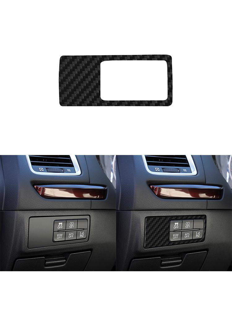 

Car Interior Decoration Protection Carbon Fiber Sticker For Mazda 6 2014-2015 With Automatic Transmission Styling Accessories