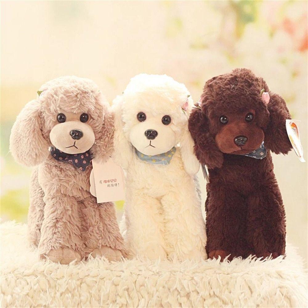 Pillow Realistic Plush Doll for Toddler Stuffed Animals Dog Plush Plush Dog Toy Plush Poodle