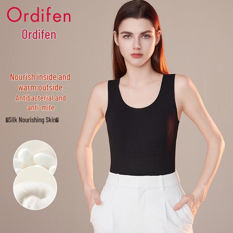 

Audifax Бесшовный терможилет с кашемиром и шелком XL