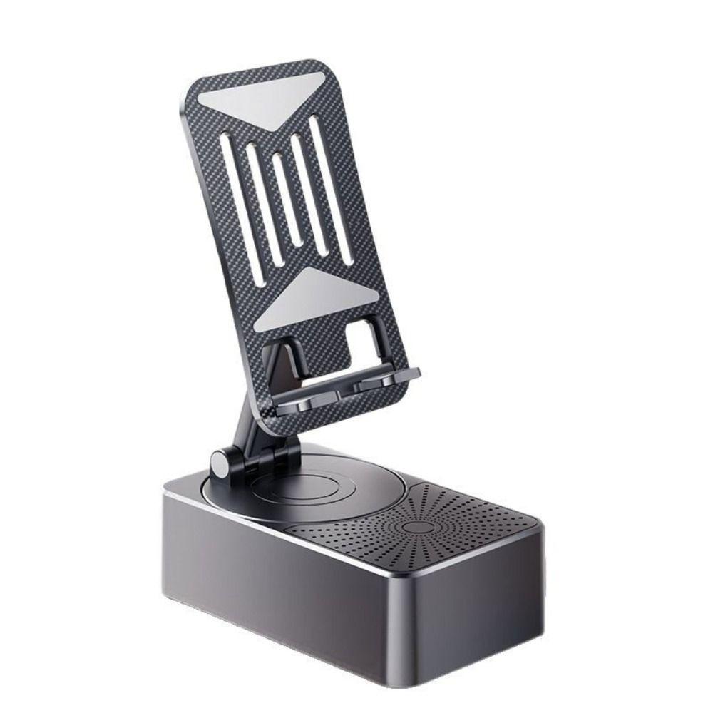 Foldable 3 In 1 Phone Bracket Non-slip Wireless Speaker Phone Holder  Watching TV Phone Support