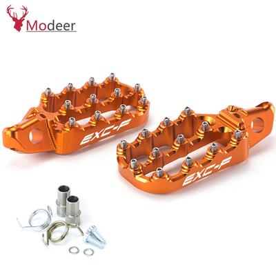 Motorrad Zubehör 125EXC-F 530EXC F Fußrasten Rest Pedale Fußrasten Für KTM 125-530 EXC-F 150 250 350 530 EXC F